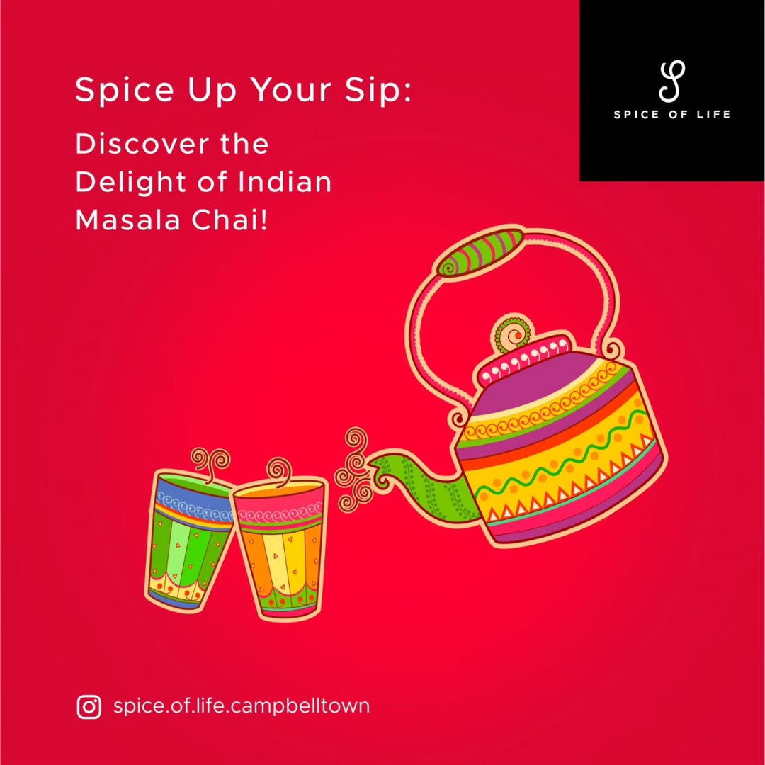 Lightly spiced chai, the perfect companion to elevate any dining experience.#campbelltownnsw #spiceoflife